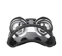 1pcs Foot Tambourine Percussion Musical Instrument with 2 Sets Metal Jingle Bell