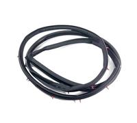 1pcs for LC120 2003-2009 Car Front Rear Left Right Side Door Waterproof Seal Rubber Strip Black(Only 1 Rear Right)