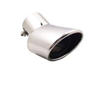 1PCS For Mazda 6 Car Auto Exhaust Muffler Tip Stainless Steel Pipe Chrome Trim Modified Car Rear Tail Throat Liner Accessories
