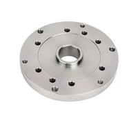 1PCS Four Axis Flange Plate 3 Jaw Chuck Adaptor Plate 125x45mm Lathe Flange Face Turning Machine Parts
