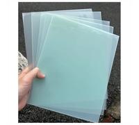 1pcs FR-4 Glass Fibre ultra-thin Board, Thickness 0.1-1.5mm Light-green Epoxy Resin Plate, 100 Mm×100 Mm Fiberglass Sheet(0.4mm)