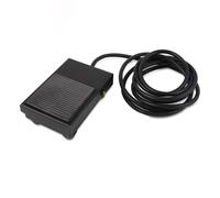 1pcs FS-1 AC 220V 10A 1NO 1NC SPDT Black Non-slip Rubber Surface Momentary Switch TFS-1 Foot Switch 2M