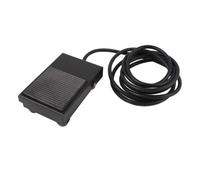 1pcs FS-1 AC 220V 10A 1NO 1NC SPDT Black Non-slip Rubber Surface Momentary Switch TFS-1 Foot Switch 2M