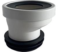 1Pcs Full Flush Offset Toilet Flange Connector Extension Adapter 4 inch PVC Toilet Flange Shifter for Plumbing Drainage Tub Waste Repair Cleaning (Shift 2.5cm)