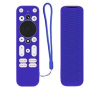 1PCS Full Wrap Protective Remote Cover Fit for Walmart Onn. Android TV 2K 4K Streaming Stick Remote Control, YiBiChin Silicone Remote Case Washable, Shockproof, Anti-Lost with Lanyard (Blue)