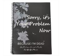 1Pcs Funny End of Life Planner Emergency Binder