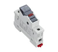 1pcs Fuse Holder 10x38MM Fuses Set Base Box Indicator Light AC Small Disconnector Switch IP20 Fast Blow Ceramic Cylindrical Core Protected circuits (Color : RT18-32, Size : 32A)