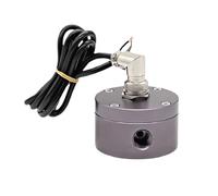 1pcs G1/4 G3/8 G1/2 Oval Gear Oil Flow Sensor Hall Effect Fuel Meter Aluminum Threaded Liquid Inline Type(G1-4)