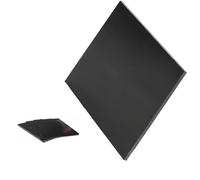 1pcs G10 Epoxy Glass Fiber FR4 Fibreglass Plate Sheet - Versatile 3D Printer Platform, 0.2mm to 4mm Thickness, Black(100MM x 100MMx3mm)
