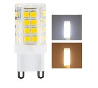(1PCS) G4 G9 E14 LED Bulb 3W 4W 5W 7W Mini LED Lamp AC 220V-240V LED Corn Bulb 360 Beam Angle Replace Halogen Chandelier Lights-G9-4W_Cold White