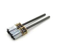 1PCS GA12-N20-M4*55 3V 6V 12V Micro Metal Gear Motor with Extended Threaded Shaft Reduction Motors 200RPM 300RPM 600RPM(1200,3V)