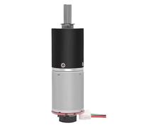 1pcs GA24Y-370 encoder planetary gear DC geared motor 12v24v6V24mm370 with encoder speed measuring code disk small(6mm,23rpm 256speed ratio,12V)