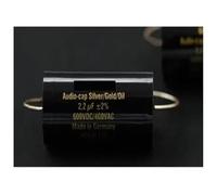 1pcs GAD Silver/Gold/Oil frequency division coupling gold and silver foil oil-immersed audio capacitor BIANMTSW(1UF 1200V 25X64)