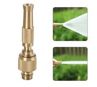1pcs Garden Irrigation Spray Gun Adjustable Brass Sprinkler Garden Hose Nozzle Car Wash Lawn Watering Water Gun Gardening Tools