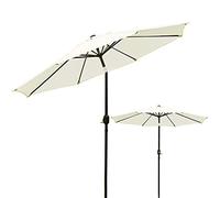 1PCS Garden Parasol Tilting Shade With 8 Sturdy Ribs Waterproof Protection Sun Umbrella, Ideal For Commercial And Residential Use, Sunshade Shelter