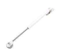 1pcs Gas Spring Hinge Hardware 6kg 10kg 15kg Copper Core Door Window Lift Support Cabinet Kitchen Cupboard Hinges Close Hinges (Gery(100N) (22LB))(White,15KG (150N) (33LB))
