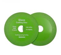 1Pcs Glass Cutting Disc 100/110/115/125mm Ultra-thin Saw Blade Diamond Jade Wine Bottle Ceramic Polish Angle Grinder Machine(115mm)