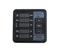 1pcs GM41H generator controller engine digital display multi-function voltage frequency water temperature oil pressure tachometer(GM41H)