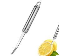 1PCS Grapefruit Knife Kiwi Fruit Silver Orange Peeler Tool Curved Grapefruit Peeler with Serrated Edge for Orange and Potato Peeler Vegetable Peeler Curved Carving Tool for Kiwi Mango Citrus Fruit