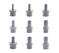 1Pcs Grey PVC Pagoda Connector Outside Diameter 20/25/32mm Garden Irrigation Hose Connectors Aquarium Water Pipe Joints(OD 32-16mm)