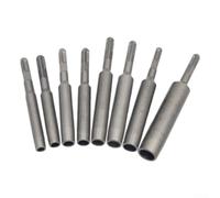 1PCS Ground Rod Driver Tools M8-M20, Ground Rod Driver Tools SDS-Plus Forged Steel Drill Bit for Hammer Made of Hardened Steel(M8)