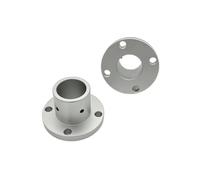 1Pcs Guide Shaft Support Circular Flat Optical Fixing Seat Hole Diameter 3mm 4 5 6 8 10 12 15 16 20 25mm IDGTTLDF(Hole diameter 25mm)