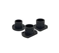 1pcs Guide Support Optical Fixing Fixed Base Circular Method Trimming Shaft Sthrb8 4x7x2 Bearing Voron IDGTTLDF(Inner hole 50,Round flange)