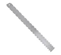 1PCS Guitar Neck Notched Straight Edge Luthiers Tool, Notched Fret Board Straight Edge Luthiers Measuring Tools for Most Electric Guitars