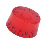 1pcs Guitar Volume Tone Control Knobs Accessories For Electric Guitars And Basses Guitar Knobs For Adult Beginners(Red w Bk Text)