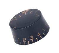 1pcs Guitar Volume Tone Control Knobs Accessories For Electric Guitars And Basses Guitar Knobs For Adult Beginners(Bk w Gold Text)