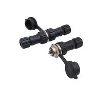 1Pcs GX16 Connector M16 Back Nut Docking Male&Female Plugs And Socket 2pin 3pin 4pin 5pin 6pin 7pin 8pin 9pin(Back nut 7P)