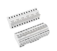 1PCS GYHO8 1P 2P 3P 4P 40A 63A 100A 125A Dual Power Manual Transfer Switch Interlock Circuit Breaker Din Rail Isolating Switch(4P,63A)