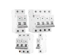 1PCS GYM9H 10KA MCB 1P 2P 3P 4P 6A 10A 16A 20A 25A 32A 40A 50A 63A Circuit Breaker(3 Pole C Curve,20A)
