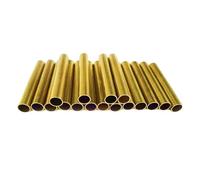 1pcs H62 Brass Tube Pipe Outer Diameter 18mm Wall Thickness 0.5mm 1mm 2mm 3mm 4mm Copper Pipe Capillary Hollow Brass Tube(OD18 ID17,245mm)