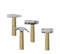 1PCS Hammer Claw Hammer with Wood Handle and High-Carbon Steel Hammer Head 8 OZ Small Hammer Hammer for House & DIY(NR250303 Stoning)