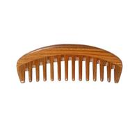 1Pcs Hand-Carved Wood Comb Wooden Scalp Massager Wide Tooth Comfort Tool For Unisex