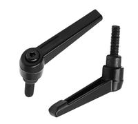 1pcs Handle Screws Bolt M4 M5 M6 M8 M10 M12 M16 Clamping Lever Machinery Adjustable Handle Locking External Male Thread Knob(M8x32mm)