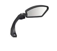 1pcs Handlebar Rear View Mirrors 21-26mm Handlebars Square Mirror Rotation Adjustable Scooter Unilateral Rearview Motorcycle Side Rearview Mirror(1pcs Right mirro)