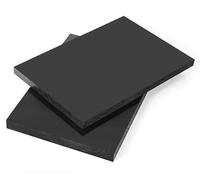 1pcs HDPE Board Black PE Plate Polyethylene Plastic Gaskets(200X200X6mm)