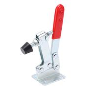 1Pcs Heavy Duty Carbon Steel Horizontal Toggle Clamp Vertical Fixture Tool for Woodworking Welding Assembly Metalworking Durable Rust Proof (201-C)