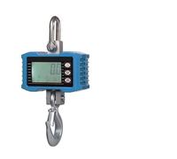 1pcs Heavy Duty Digital Crane Scale 1000kg/2204lbs - Portable Industrial Hanging Scale with Backlight and Data Hold Function(Blue)