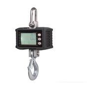 1pcs Heavy Duty Digital Crane Scale 1000kg/2204lbs - Portable Industrial Hanging Scale with Backlight and Data Hold Function(Black)