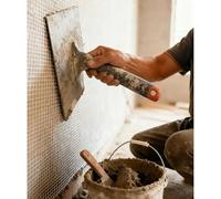 1pcs Heavy Duty Non-Adhesive Fiberglass Mesh Stucco Netting - Wall Crack Repair & Reinforcement, 4, 1m Width(Hole 0.4cm L 30m)