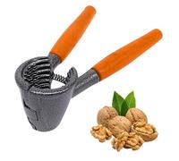 1pcs Heavy Duty Nutcracker Tool,Pecan & Walnut Plier Opener with Ergonomic Wood Handle,Non-Slip Nutcracker for Walnuts,Hazelnuts,Almonds,and Pecans