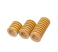 1PCS Heavy Duty Yellow Compression Spring for Heavy Load, Outer Diameter 8mm-50mm, Item Diameter 4mm-25mm, Length 15mm-300mm(40x20x300mm)