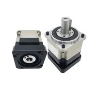 1pcs Helical Gear Nema23 Planetary Gearbox 3Arcmin Ratio 3:1~100:1 Input 11/14mm for 200W 400W Servo Motor Reducer(Ratio 4 to 1,Input Shaft 6.35mm)