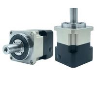 1pcs Helical Gear Reducer Gearbox for Nema 17 23 Stepper Motor Speed Reducer for 40-180mmFlange Servo Motor(PLG060 8mm Input,Speed Ratio 7 to 1)