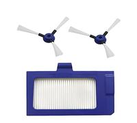 1PCS HEPA Filter + 2pcs side brush for Rowenta ZR710101 Vacuum Cleaner parts Cleaning filter dust filter Commendable (Size : 3pcs)