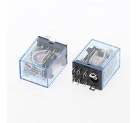 1Pcs HH62P HHC68A-2Z Electronic Micro Mini Electromagnetic Relay 10A 8PIN Coil DPDT DC12V 24V AC110V 220V(AC 380V)