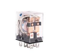 1PCS HH62P HHC68A-2Z Electronic Micro Mini Electromagnetic Relay 10A 8PIN Coil DPDT DC12V,24V AC110V 220V(AC 24V)